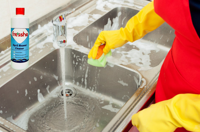 How to Clean Kitchen Sink